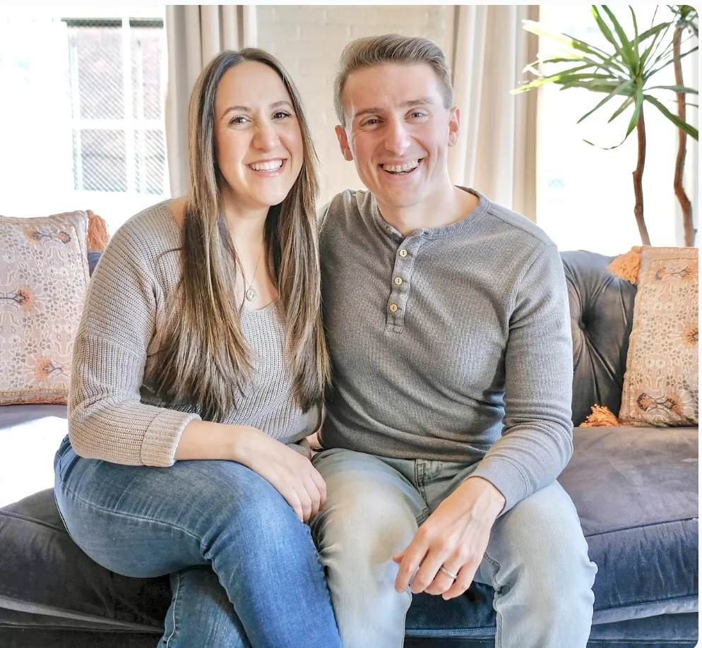 Ali and Josh of The FI Couple presenting the financial freedom training